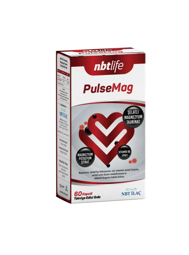 Nbt Life PulseMag 60 Kapsül - Nbt İlaç
