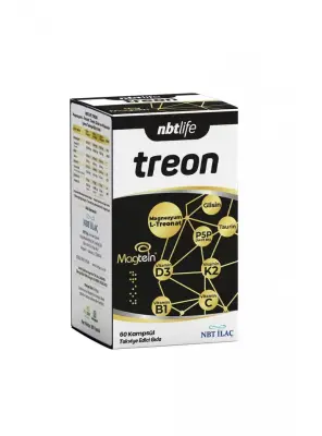 OUTLET - Nbt Life Treon 60 Kapsül - Nbt İlaç