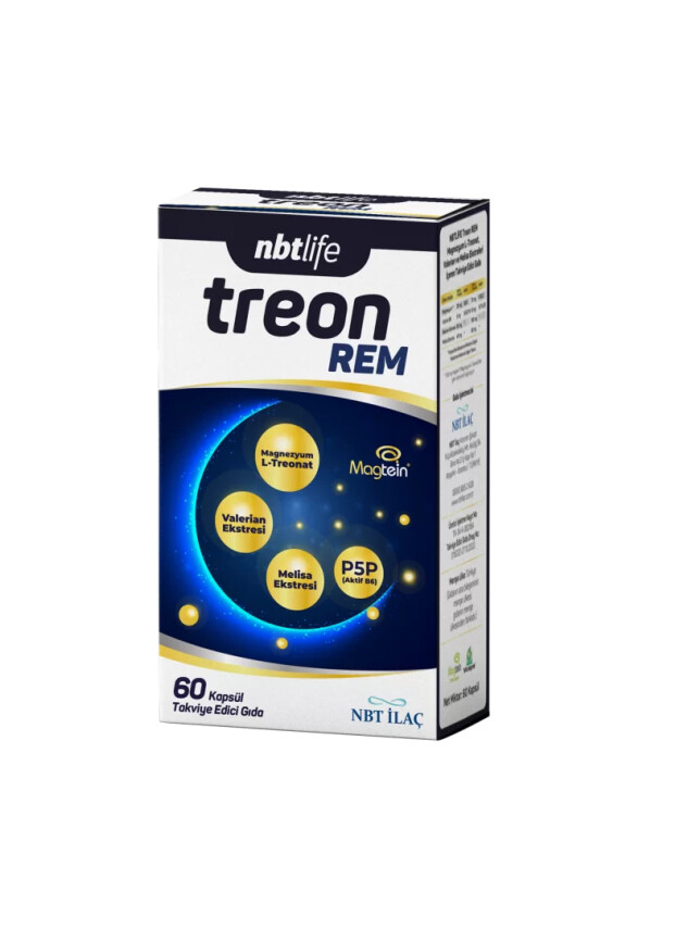 Nbt Life Treon Rem 60 Kapsül - Nbt İlaç