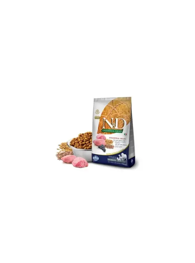 N&D Ancestral Graın Kuzu, K.Buğday&Y.Mersini Adult Med&Maxı 2,5Kg - 1