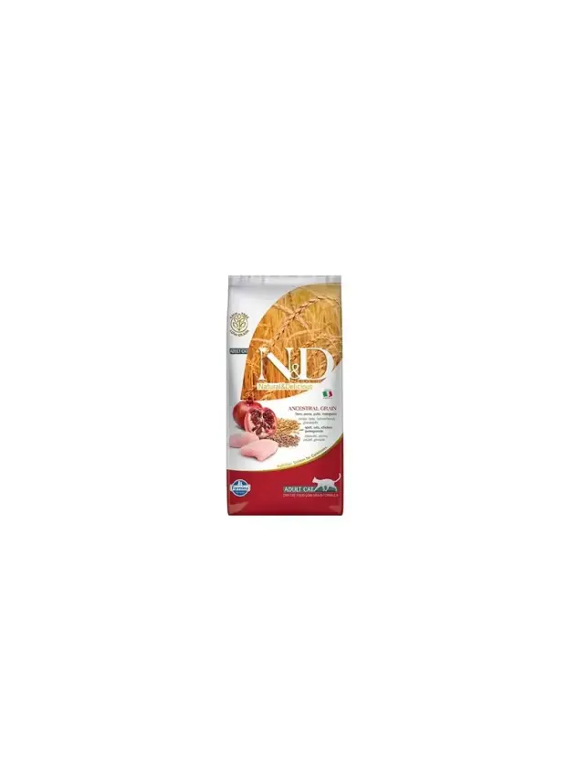 N&D Ancestral Graın Tavuk, K.Buğday,Yulaf&Nar Adult 5 Kg - 1
