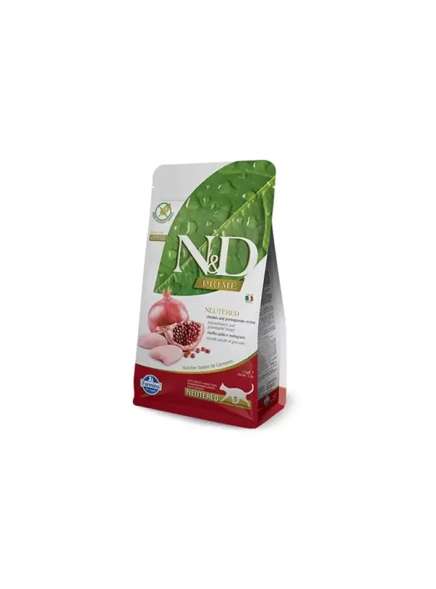 N&D Kısır Tahılsız Tavuk&Nar Kısırlaştırılmış Kedi Açık Mama 1Kg - 1