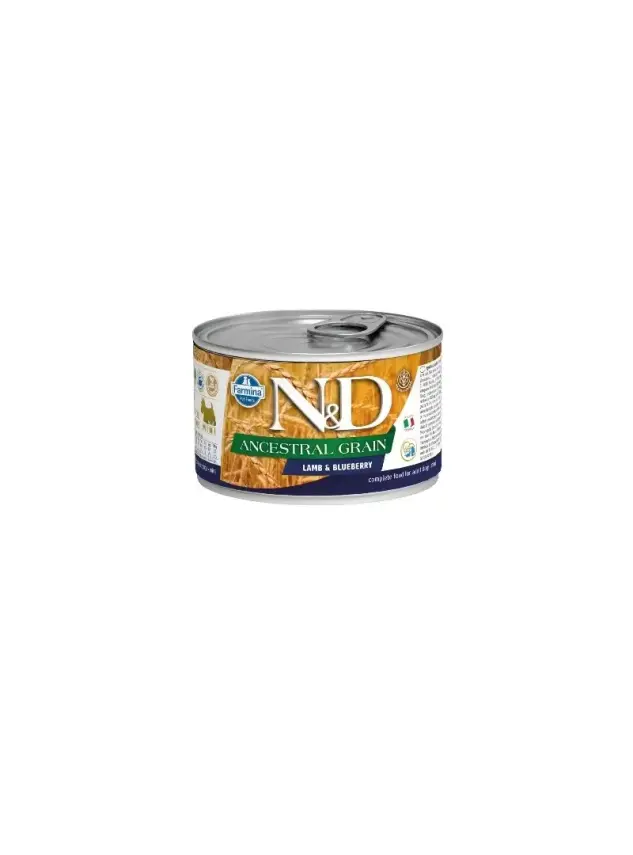 N&D Low Graın Lamb & Blueberry - Kuzu & Yaban Mersini Köpek Konserve 140 Gr - 1