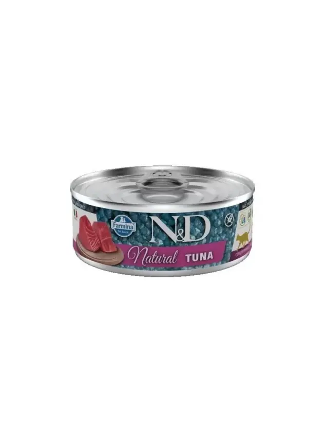 N&D Natural Tuna Kedi Konserve 80 Gr - 1