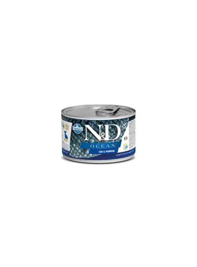 N&D Ocean Codfısh & Pumpkın Puppy - Morina Balığı & Balkabağı Puppy Köpek Konserve 140 Gr - 1