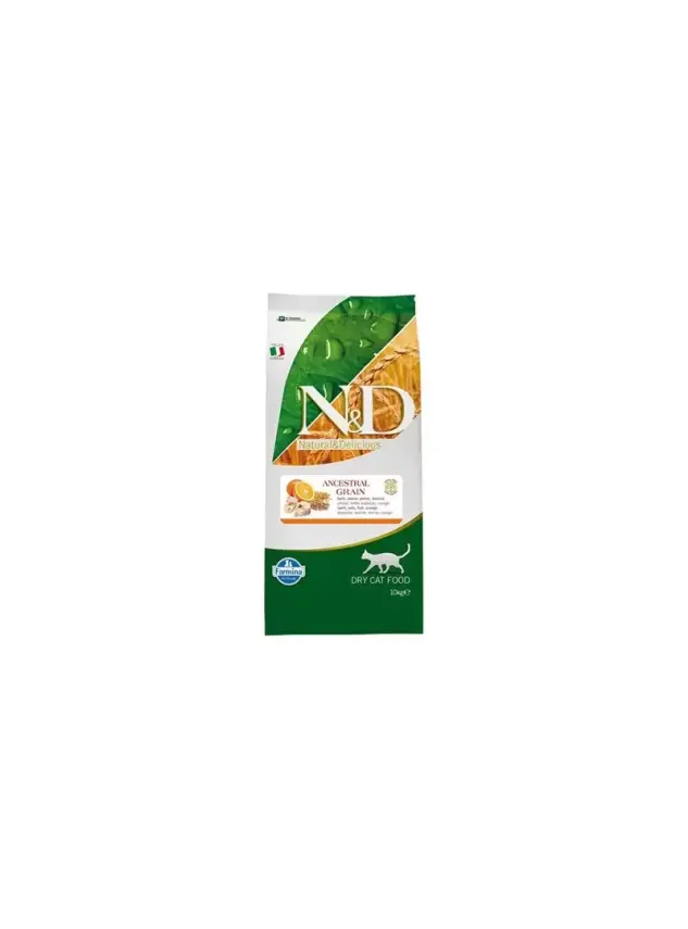 N&D Ocean M. Balığı, K.Buğday,Yulaf&Portakal Adult 10 Kg - 1