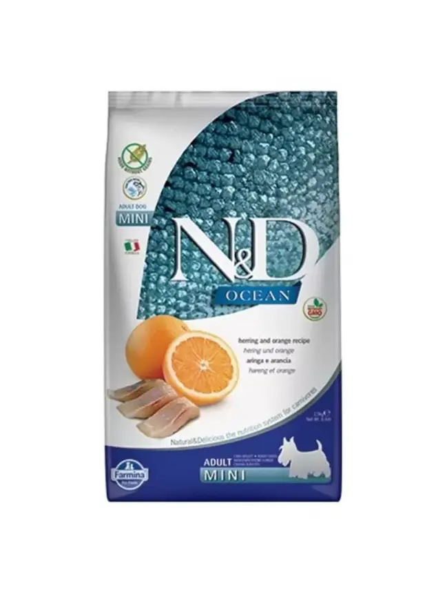 N&D Ocean R.Balığı&Portakal Adult Mını 2,5 Kg - 1