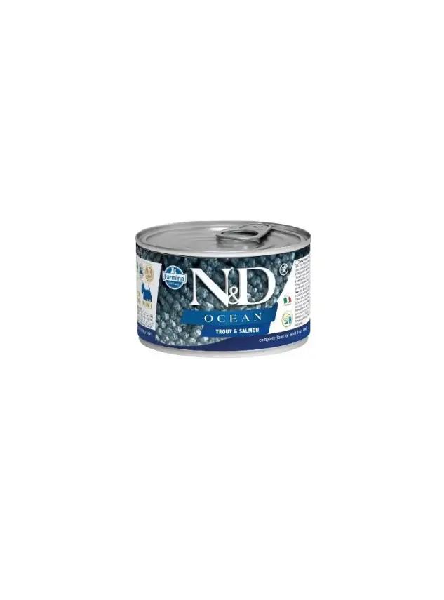 N&D Ocean Trout & Salmon - Alabalık & Somon Köpek Konserve 140 Gr - 1
