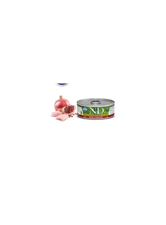 N&D Prıme Chıcken & Pomegranate Kitten - Tavuk & Nar Kedi Konserve 80 Gr - 1