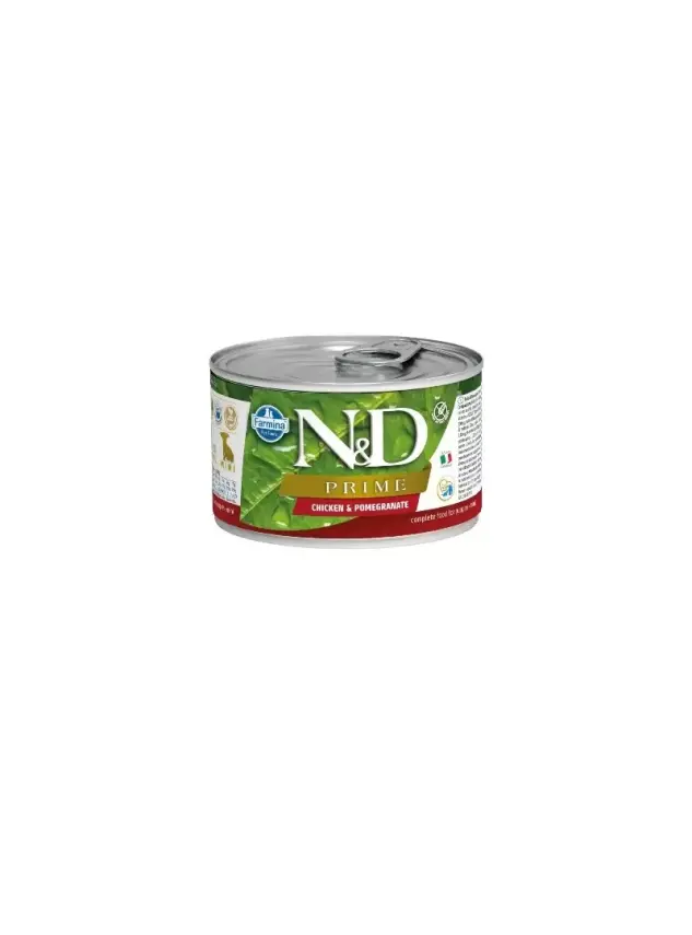 N&D Prıme Chıcken & Pomegranate Puppy - Tavuk & Nar - Puppy Köpek Konserve 140 Gr - 1
