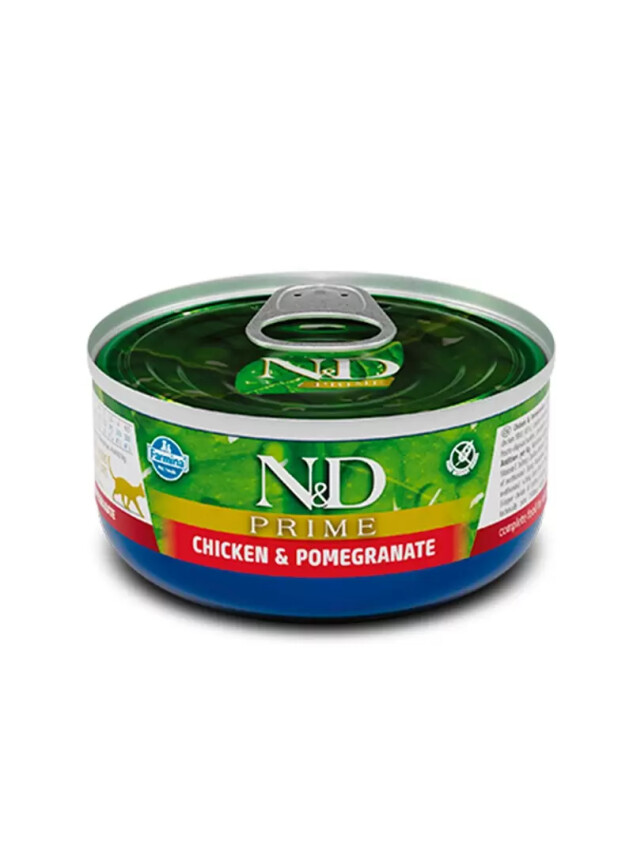 N&D Prime Kedi Konserve Tavuk & Nar 80 Gr - N&D
