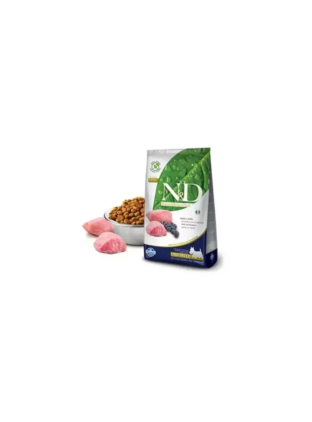 N&D Prıme Kuzu & Yaban Mersini Adult Mını 7 Kg - 1