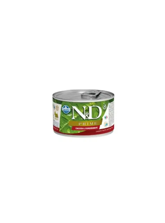N&D Prıme Tavuk & Nar Mini Köpek Konserve 140 Gr - 1