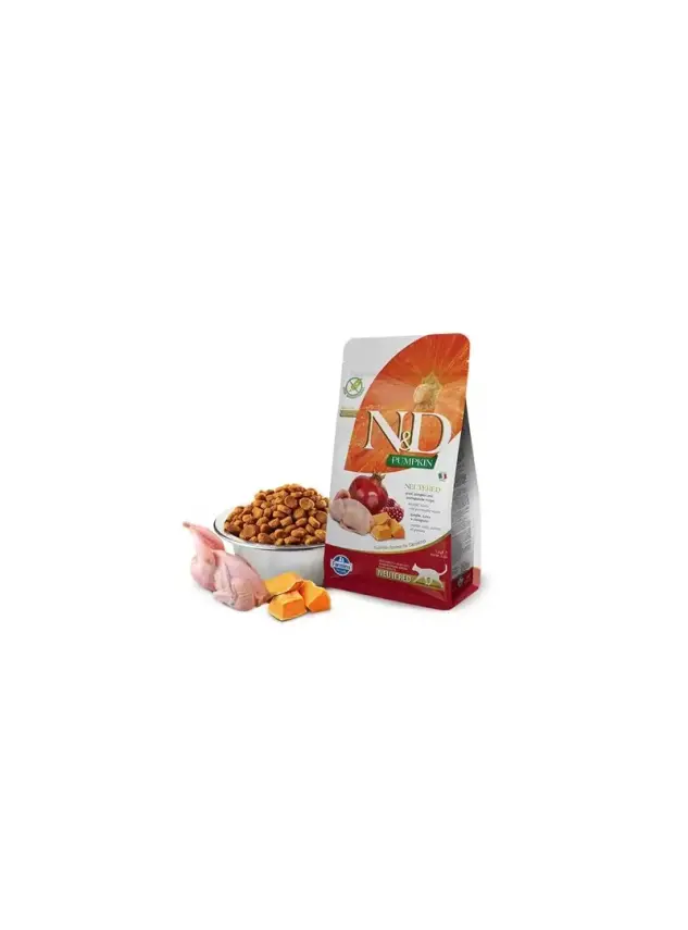N&D Pumpkın Bıldırcın & Nar Neutered 5Kg - 1