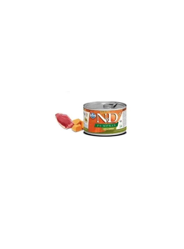 N&D Pumpkın Duck - Ördek & Balkabağı Köpek Konserve 140 Gr - 1