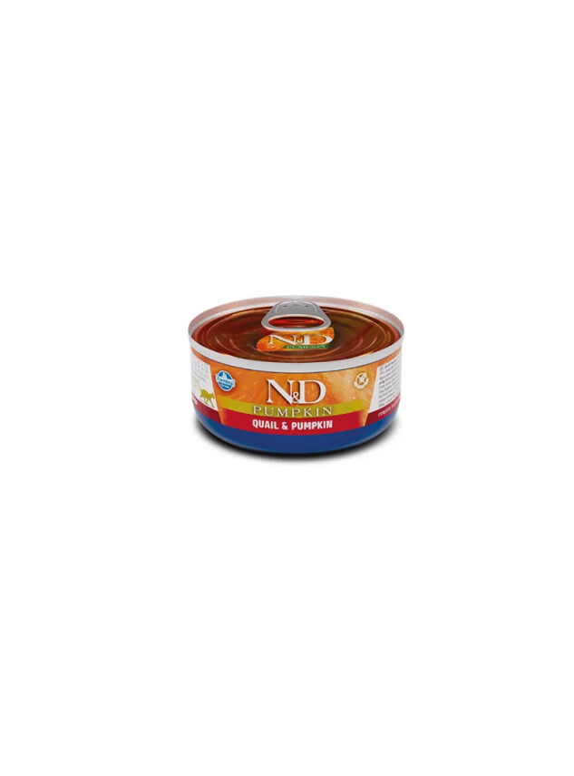 N&D Pumpkın Kedi Konserve Ördek & Balkabağı 70 gr - N&D