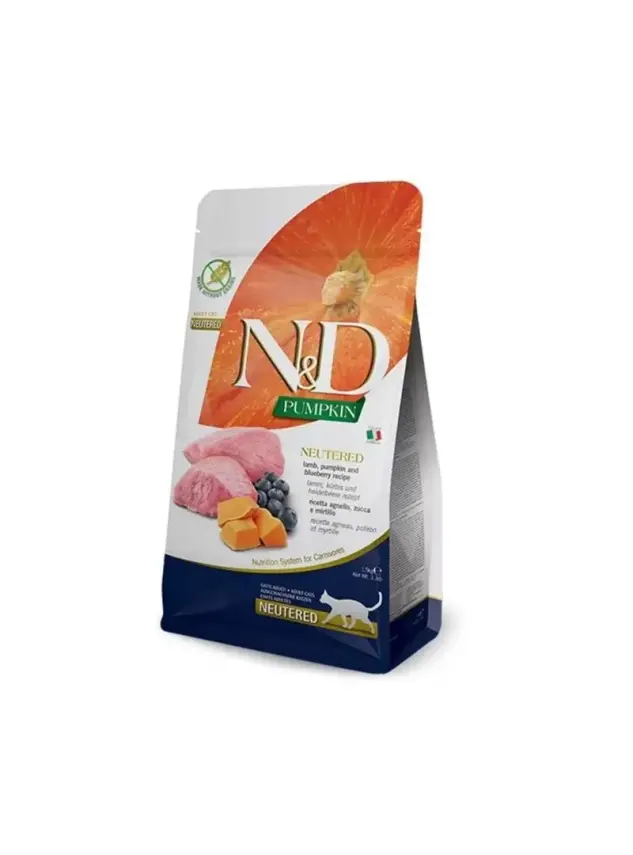 N&D Pumpkın Kuzu ve Yaban Mersini Neutered 5Kg - 1