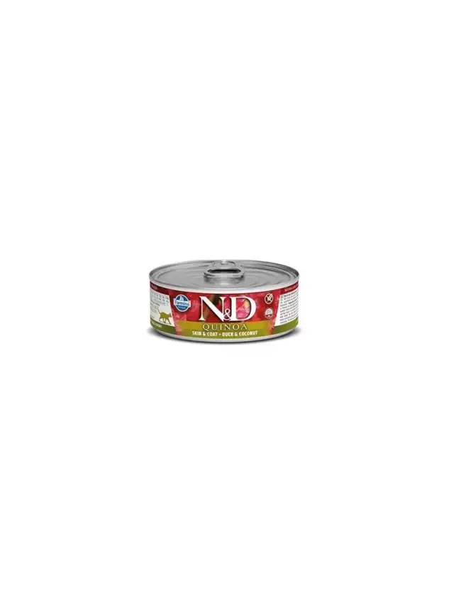 N&D Quınoa Kedi Konserve Ördek ve Hindistan Cevizi 80 Gr - 1