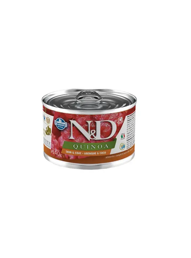 N&D Quınoa Köpek Konserve Ringa Balığı & Hindistan Cevizi Mini 140 Gr - 1