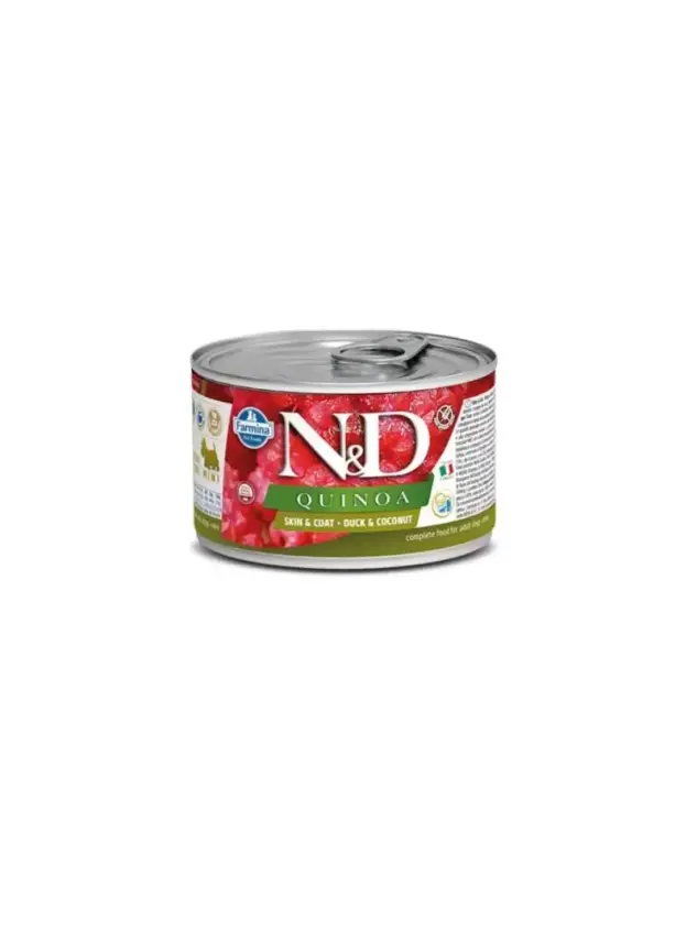 N&D Quınoa Skın & Coat Duck - Ördek & Hindistan Cevizi Köpek Konserve 140 Gr - 1
