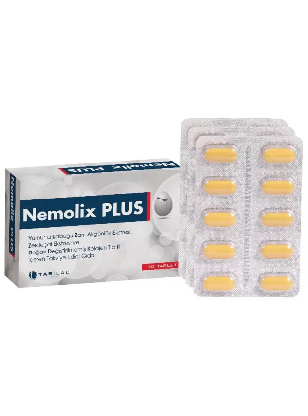 Nemolix Plus 30 Tablet - Tabilaç