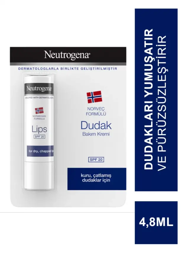 Neutrogena Dudak Bakım Kremi SPF 20 4,8 ml - 1