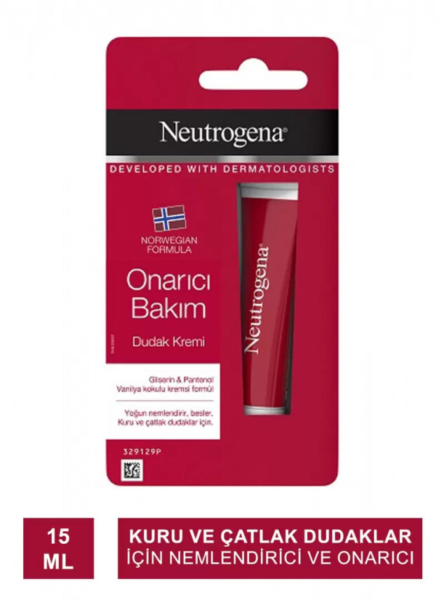Neutrogena Onarıcı Bakım Dudak Kremi 15ml - Neutrogena