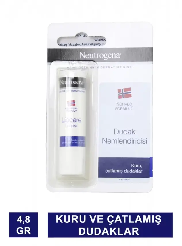 Neutrogena Dudak Nemlendiricisi - Kuru ve Çatlamış Dudaklar 4,8 gr - 1