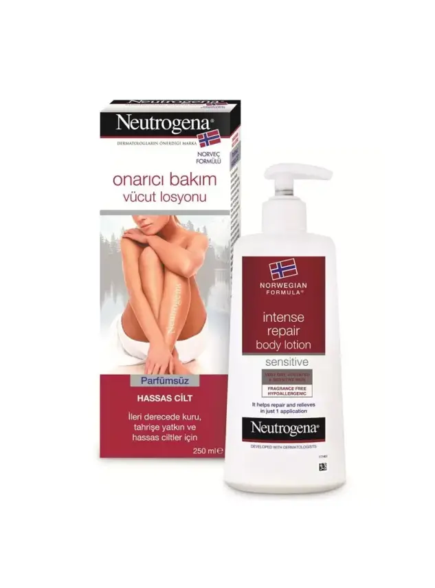 Neutrogena Onarıcı Bakım Vücut Losyonu 250 ml -Parfümsüz- - 1