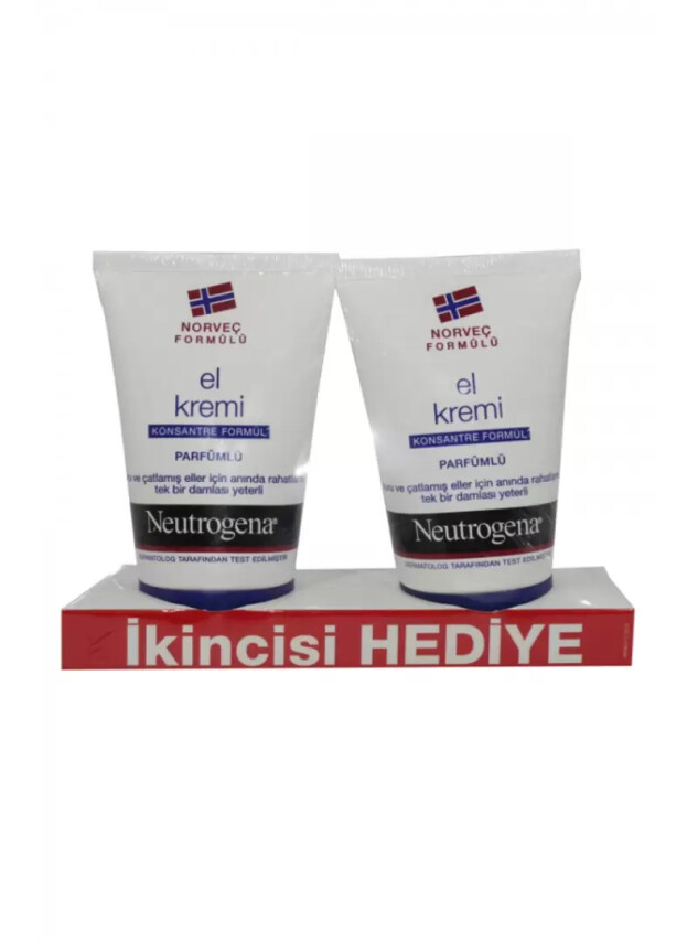 Neutrogena Parfümlü El Kremi 50 ml +50 ml İkincisi Hediye - Neutrogena