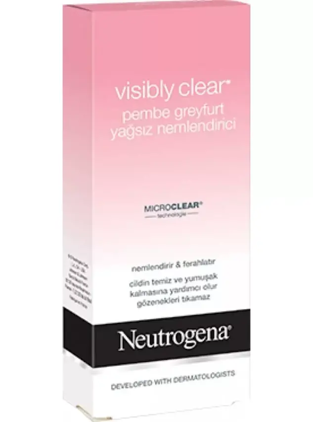 Neutrogena Visibly Clear Pembe Greyfurt Yağsız Nemlendirici 50 ml - 1