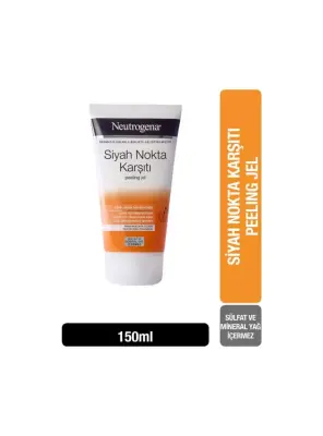 Neutrogena Visibly Clear Siyah Nokta Temizleyici Peeling Jel 150 ml - Neutrogena