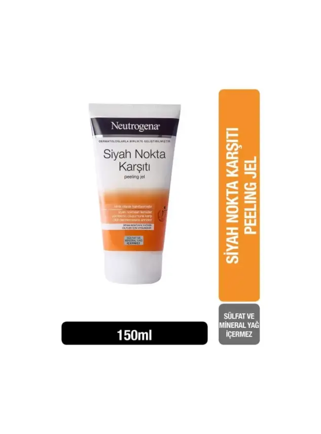 Neutrogena Visibly Clear Siyah Nokta Temizleyici Peeling Jel 150 ml - 1
