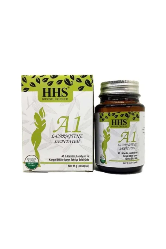 New A1 L Carnitine Lepidium Bitkisel 30 Kapsül - 1
