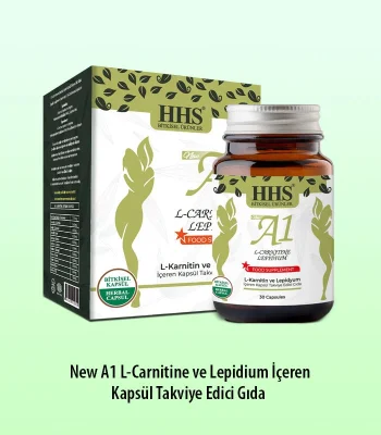 New A1 L Carnitine Lepidium Bitkisel 30 Kapsül - 3