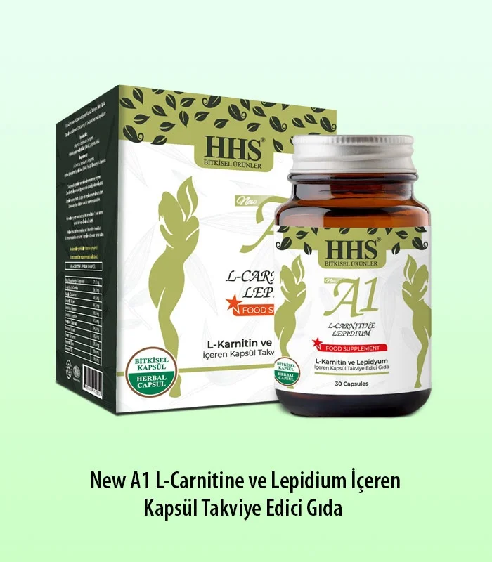 New A1 L Carnitine Lepidium Bitkisel 30 Kapsül - 3