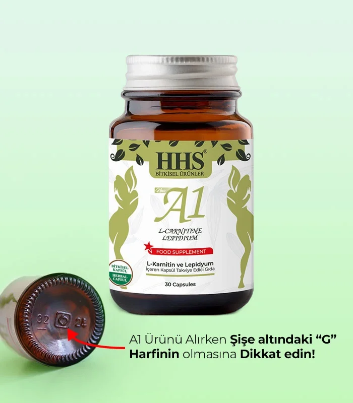 New A1 L Carnitine Lepidium Bitkisel 30 Kapsül - 4