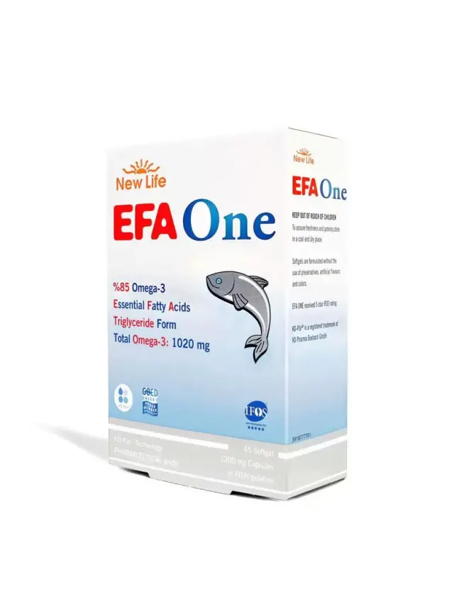 New Life EFA One 1200 mg 45 Kapsül - 1