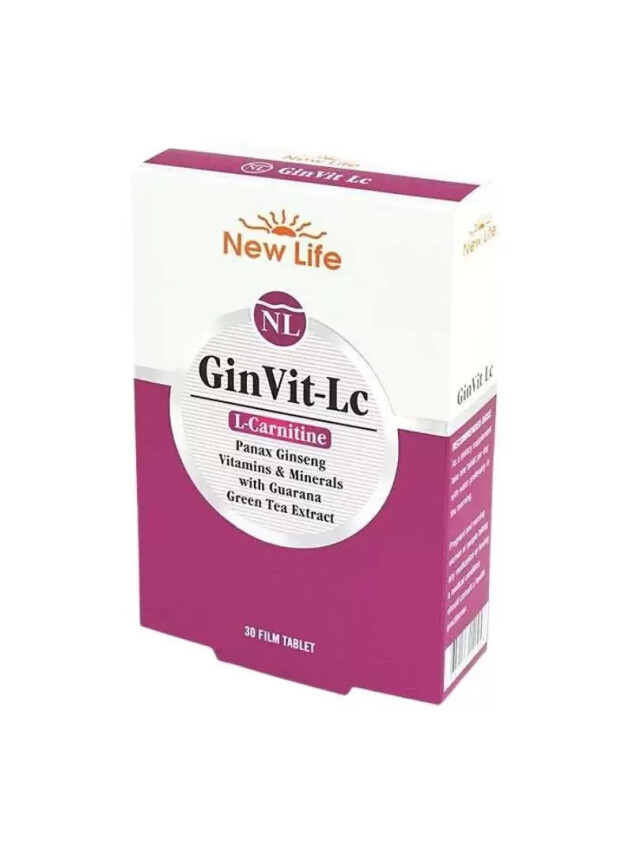 New Life GinVit-Lc 30 Tablet - New Life