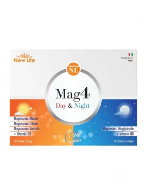 New Life Mag4 Day & Night 60 Tablet - New Life