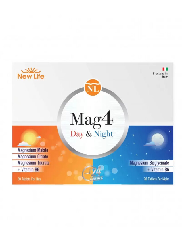 New Life Mag4 Day & Night 60 Tablet - New Life