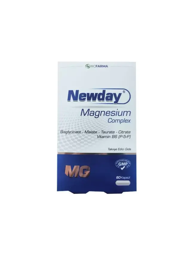Newday Magnezyum Complex 60 Kapsül - 1