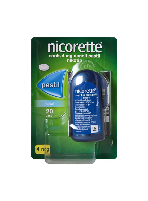 Nicorette Cools 4mg Naneli Pastil 20 Adet - Nicorette