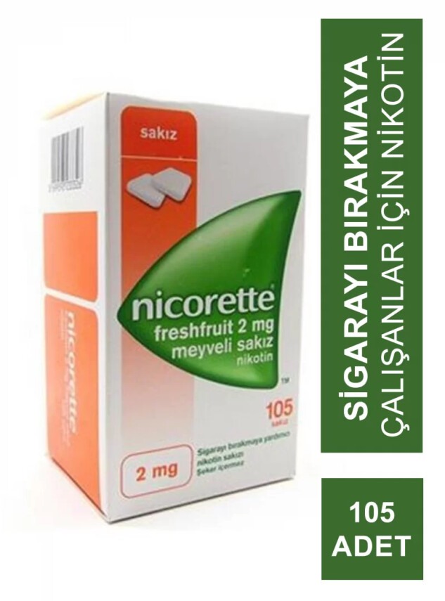 Nicorette Freshfruit 2 Mg Meyveli 105 Sakız - Nicorette
