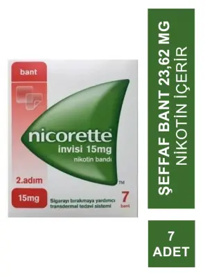 Nicorette İnvisi 2.Adım15 Mg 7 Nikotin Bandı - Nicorette