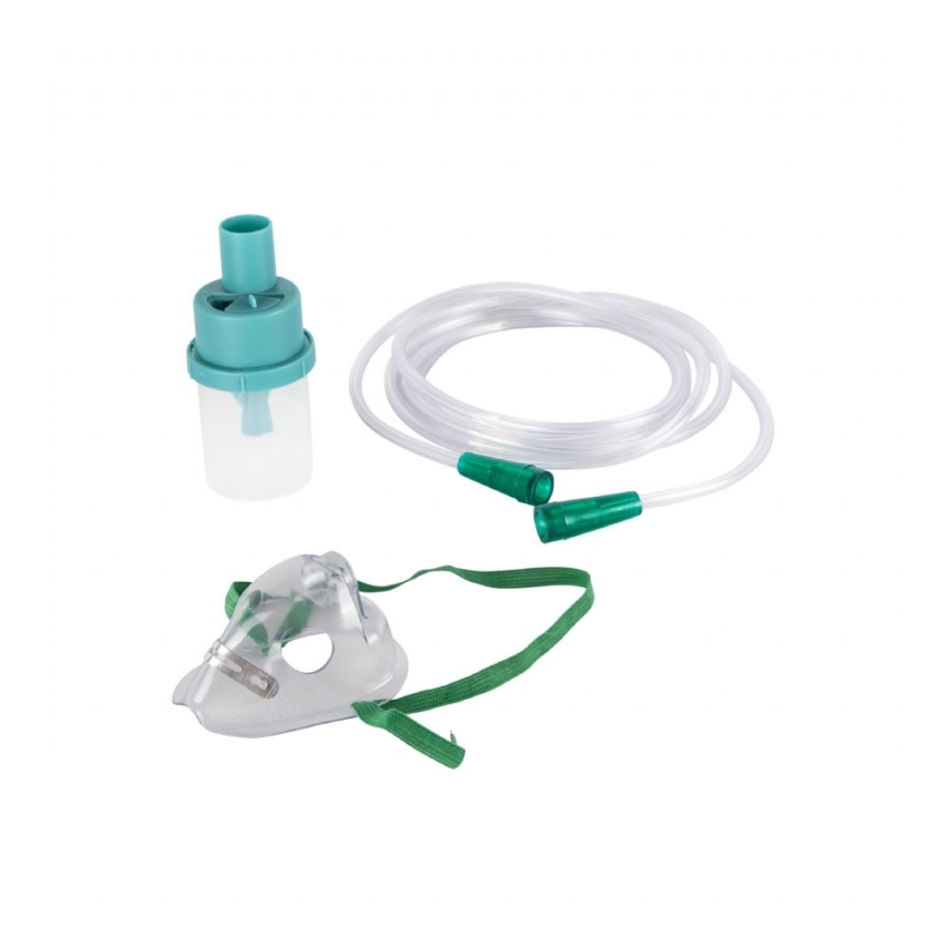 Nimo Buhar Miktarı Ayarlanabilir Nebulizatör Maske Seti Pediatrik - 1