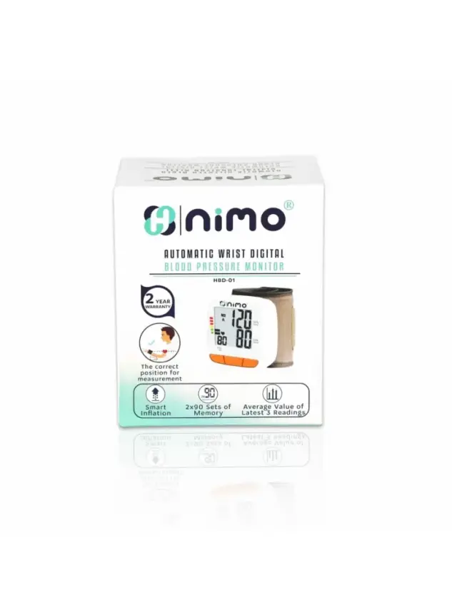 Nimo Med Dijital Bilekten Ölçer Tansiyon Aleti - HBD-01- - 2