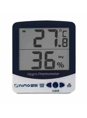 Nimo Med Dijital İç Nem ve Sıcaklık / Dış Sıcaklık Ölçer - SH - 109 - - 2