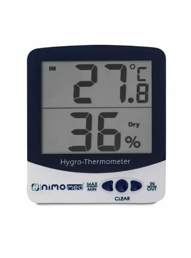Nimo Med Dijital İç Nem ve Sıcaklık / Dış Sıcaklık Ölçer - SH - 109 - - 2