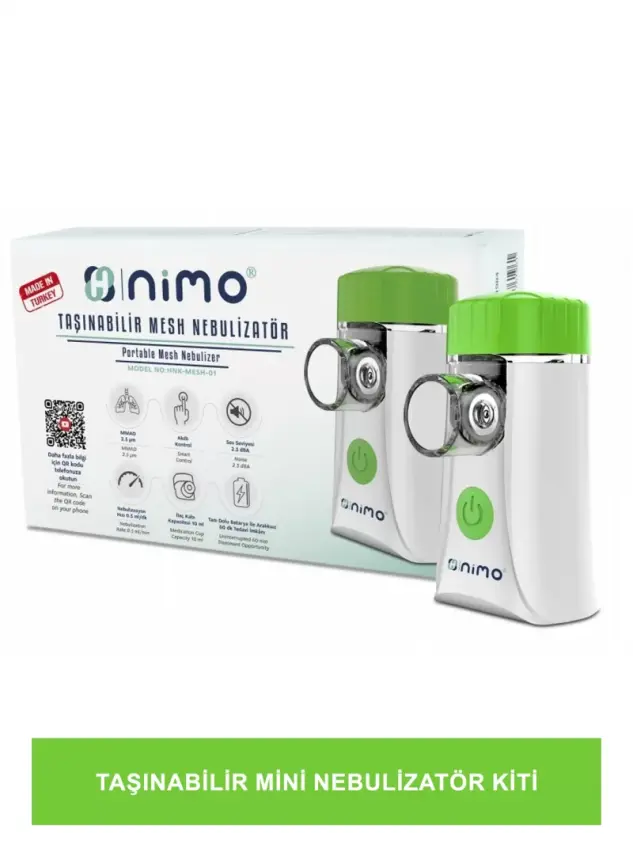 Nimo Taşınabilir Mesh Nebülizatör - HNK-MESH-01 - - 1